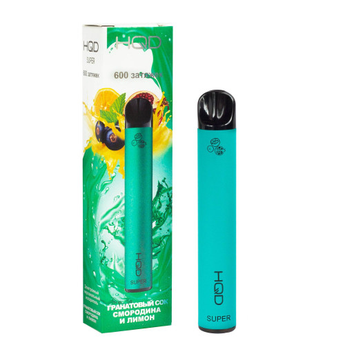HQD Super Grenadine (HQD Супер Гранатовый Сок Смородина и Лимон)